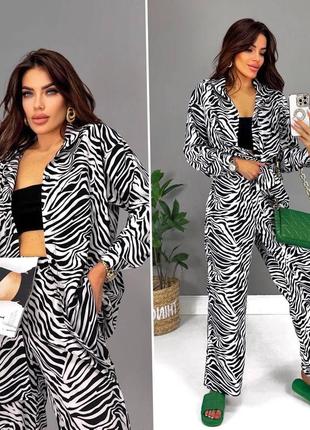 Костюм (сорочка+штани+топ)🔥