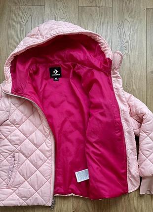 Куртка converse рожева3 фото