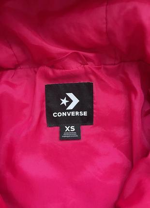 Куртка converse рожева5 фото
