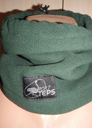 Флисовый баф шарф