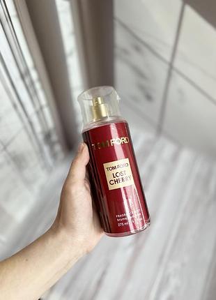 Парфюмированный спрей для тела tom ford lost cherry exclusive euro 275 мл