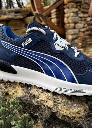 Кроссовки мужские puma rs-x denim кожа-сетка2 фото