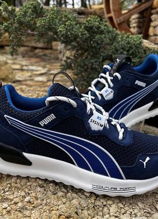 Кроссовки мужские puma rs-x denim кожа-сетка6 фото