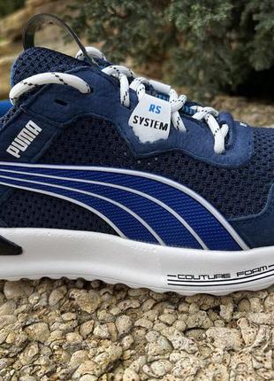 Кроссовки мужские puma rs-x denim кожа-сетка7 фото