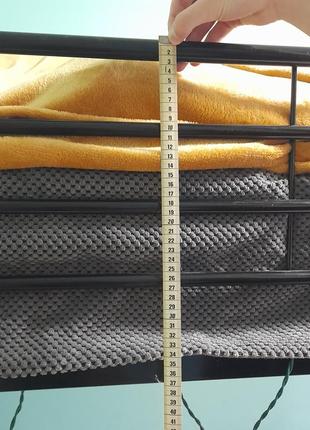 Двухэтажная кровать железная