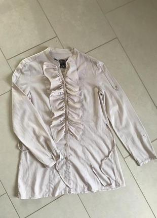 Блуза стильна модна дорогий бренд luisa cerano розмір m-l