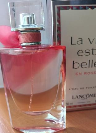 Lancome la vie est belle en rose 50мл. туалетна вода1 фото