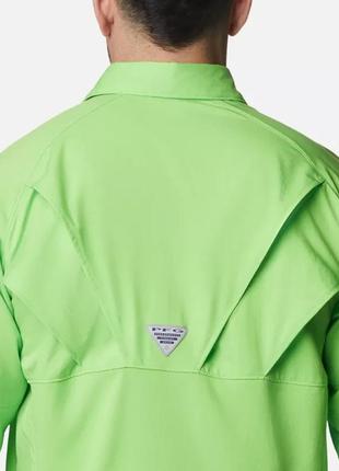 Мужская рубашка с длинным рукавом pfg blood 'n guts zero airgill columbia sportswear5 фото