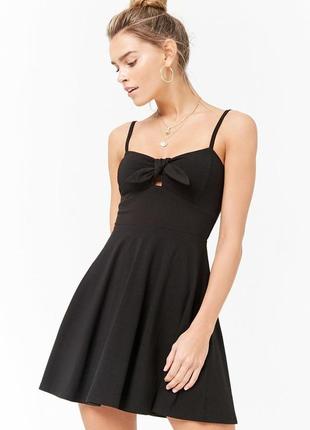 Черное платье от forever21