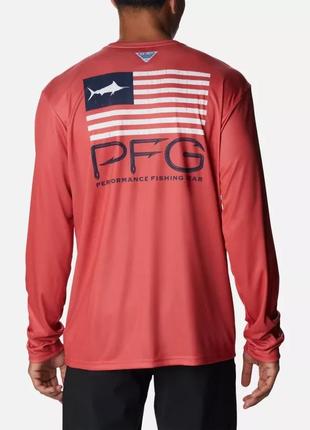 Мужская рубашка с длинным рукавом pfg terminal tackle columbia sportswear fish star2 фото