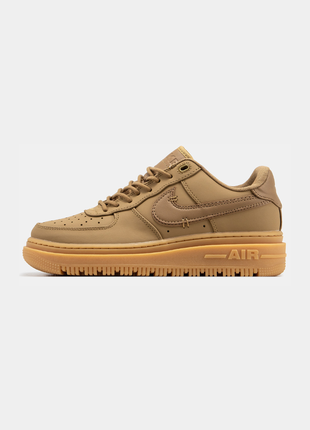 Мужские кроссовки air force 1 gore luxe ginger.