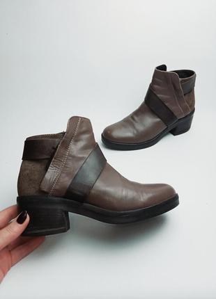 Кожаные кожаные ботинки geox (джеокс) 37р.