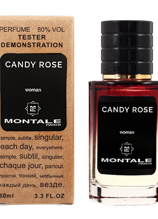 Духи, парфюмированная вода candy rose tester lux, женский, 60 мл