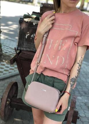 Сумка на довгій ручці cross-body сумочка трендова і стильна кроссбоди david jones