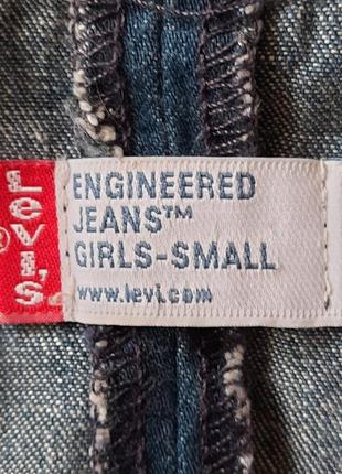Винтажное женское джинсовое платье levi's | levis engineered vintage3 фото