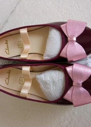 Балетки, балерини  туфельки clarks, 34р
