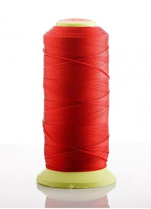 Нить красный d-0.9 мм капроновая для рукоделия 500 м