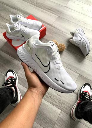 Кроссовки nike legend react 3 run fearless white