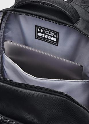 Under armour чорний рюкзак ua hustle pro backpack2 фото