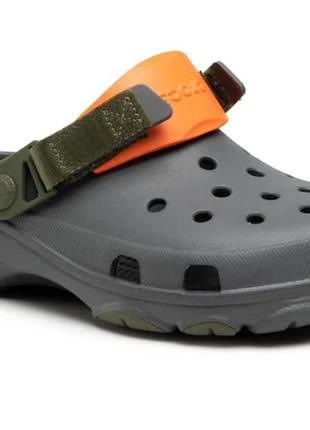 Шлепанцы classic all terrain clog серый