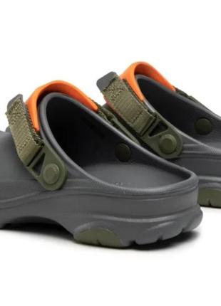 Шлепанцы classic all terrain clog серый3 фото