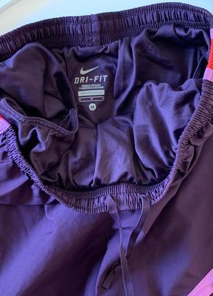 Оригинальные спортивные короткие шорты nike dri fit3 фото