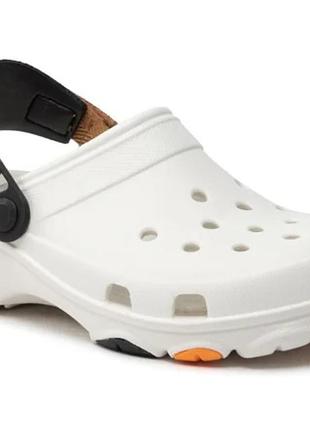 Шлепанцы classic all terrain clog белый