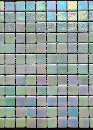 Разноцветная мозайка 31*31 см глянец структурная коричневая белая хамелеон7 фото