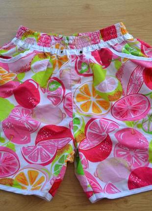 Пляжные шорты в принт