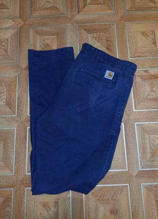 Carhartt брюки оригинальные брюки кархарт original pants l л 34×32