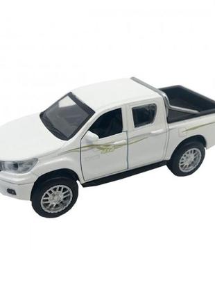 Автомодель - toyota hilux (білий)