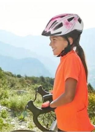 Велосипедний шолом на дівчинку. німецька якість!7 фото