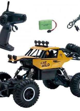 Автомобіль off-road crawler з р/к - car vs wild (золотий)
