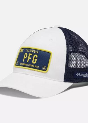 Pfg trucker columbia sportswear patch snapback