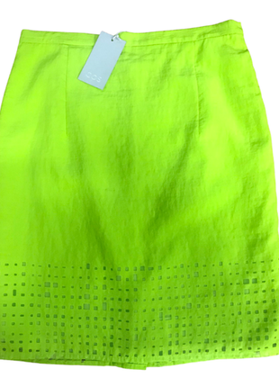Салатовая юбка cos, размер xs1 фото