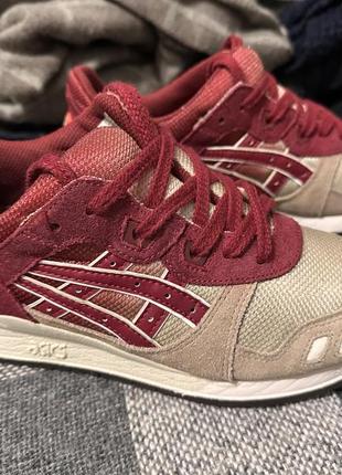 Кросівки asics gel-lyte iii fade gradient beige-burgundy h5v3n 2525