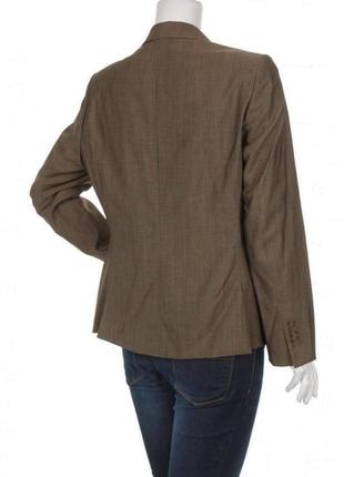 Новый пиджак золотистый шерсть-шелк viventy bernd berger 48-50р2 фото