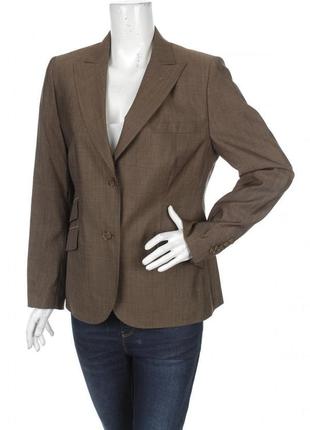 Новый пиджак золотистый шерсть-шелк viventy bernd berger 48-50р1 фото