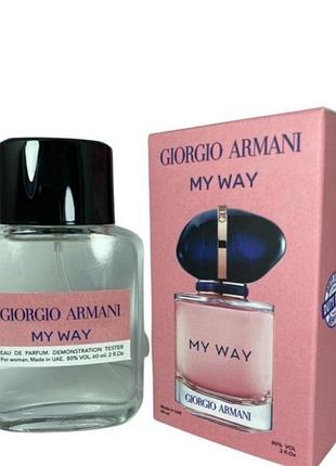 Мини-тестер duty free 60 ml giorgio Мини юбка бренда armani, армани имеет вей