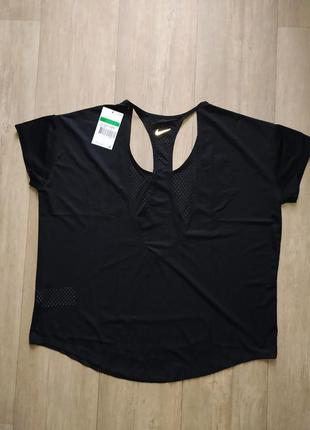 Nike майка футболка из перфорированной ткани сетка новая оригинал2 фото