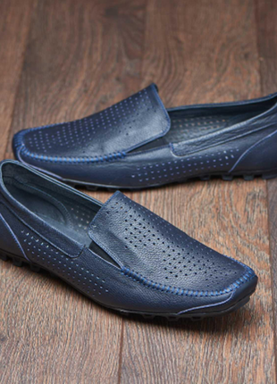 Натуральні шкіряні кеди кросівки туфлі для чоловіків великого розміру 46-50 р  натуральные кожаные к1 фото