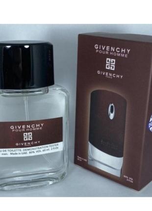 Міні-тестер duty free 60 ml givenchy pour homme, живанші пур хом