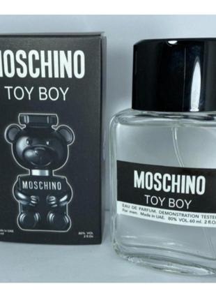 Мини-тестер duty free 60 ml moschino toy boy, москино тот бой1 фото