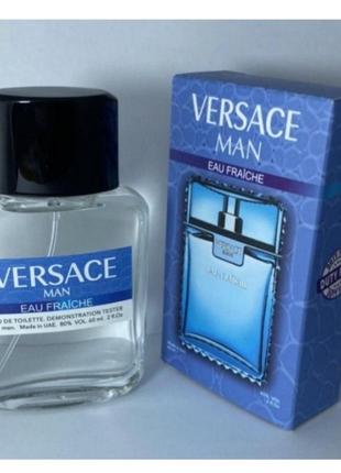 Мини-тестер duty free 60 ml versace man eau fraiche, версаче мен эу фреш