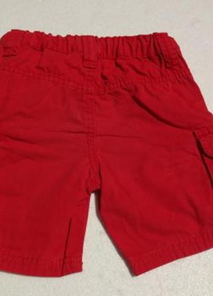 Fox. красные шорты с карманами.3 фото