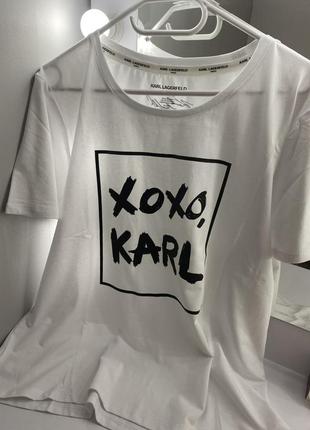 Футболка karl lagerfeld