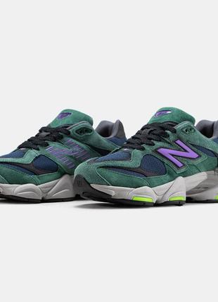 Кроссовки new balance 9060 green6 фото