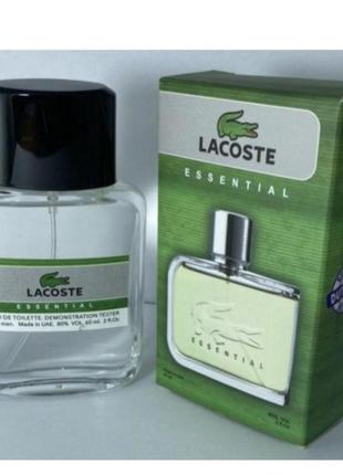 Міні-тестер duty free 60 ml lacoste Portofel jonas, лакоста ессеншіал