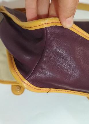 100% кожа фирменная итальянская кожаная почтальонка портфель очень вместительная крос боди5 фото