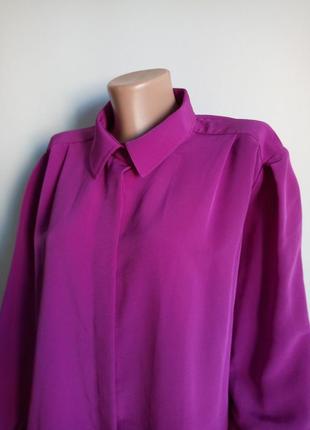 Шикарная блуза с воротником, от lucia, р,24-262 фото